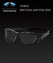Pyramex I-Force Grey Dual Anti-Fog Lens Safety Glasses
